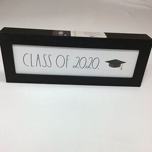 Rae Dunn Class Of 2020 Graduation Wooden Deco Sign